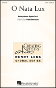 O Nata Lux SA choral sheet music cover